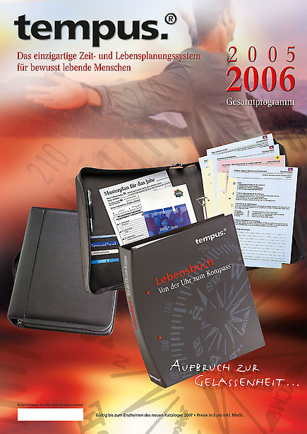 tempus Zeitplansysteme - Titel Hauptkatalog 2006 von Tomm Everett